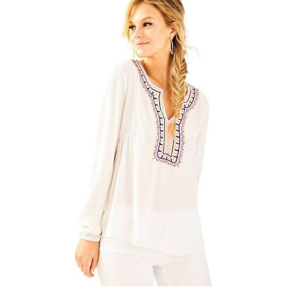 Lilly Pulitzer dahle tunic top - Picture 1 of 6